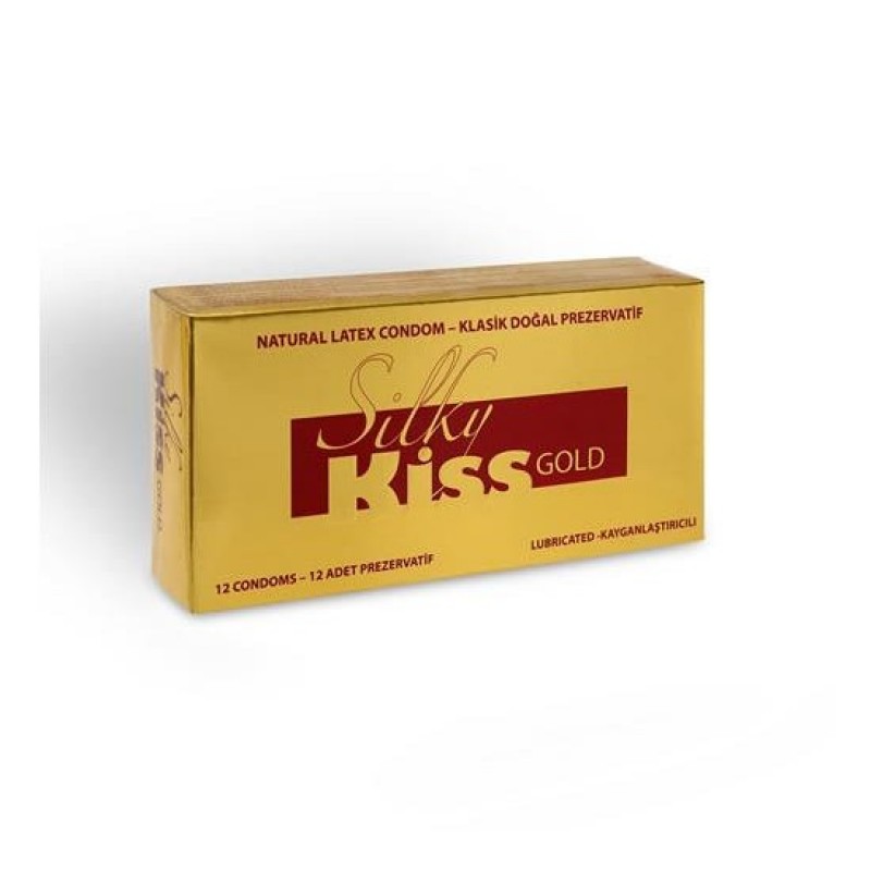 Silky Kiss Gold Kayganlaştırıcılı Prezervatif