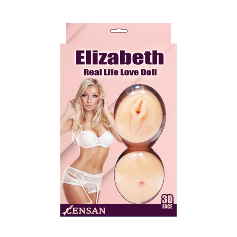 Elizabeth Gerçekçi Sarışın Şişme Bebek