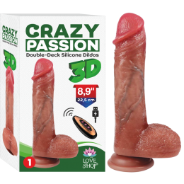 CRAYZÇİFTKATMANREALİSTİKETDOKULUDİLDO