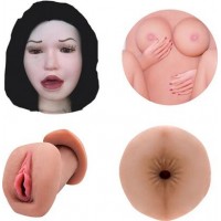 LAURA DOLL BLACK REALİSTİK MANKEN 
