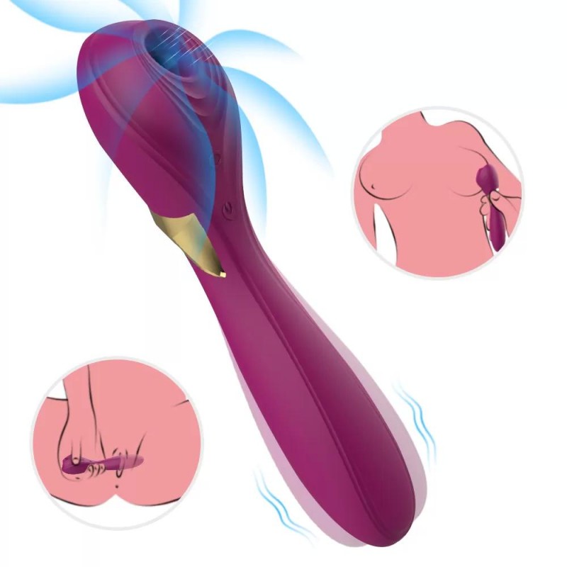 SUCK G Spot Uyarıcı ve Klitoris Emiş Güçlü Yeni Nesil Vibratör