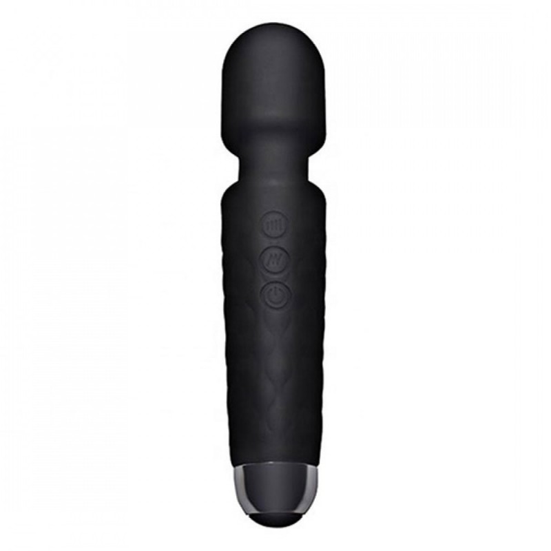 FEMALE WAND MASSAGER ŞARJLI VİBRATÖR - SİYAH