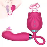 Titreşimli G-Spot Tapping ve Klitoris Emiş Güçlü 3 in 1 Vibratör